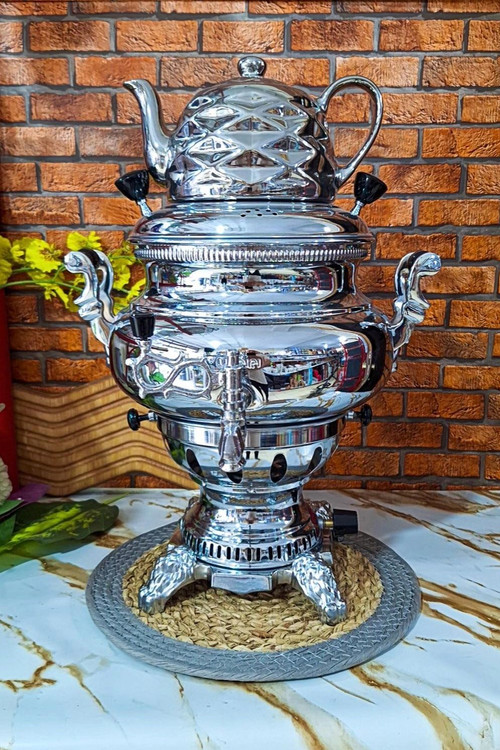 سماور گازی استیل