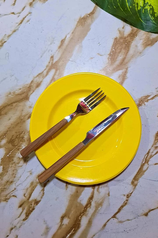 کارد و چنگال میوه خوری یونیک