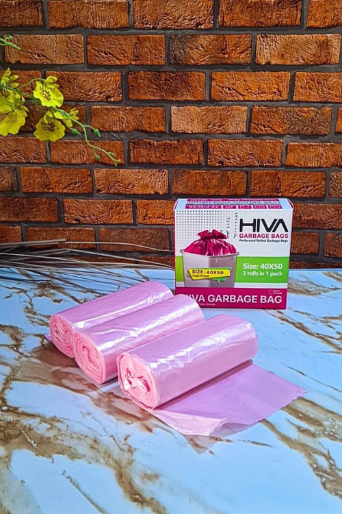 کیسه زباله رولی 40*50 سانت هیوا