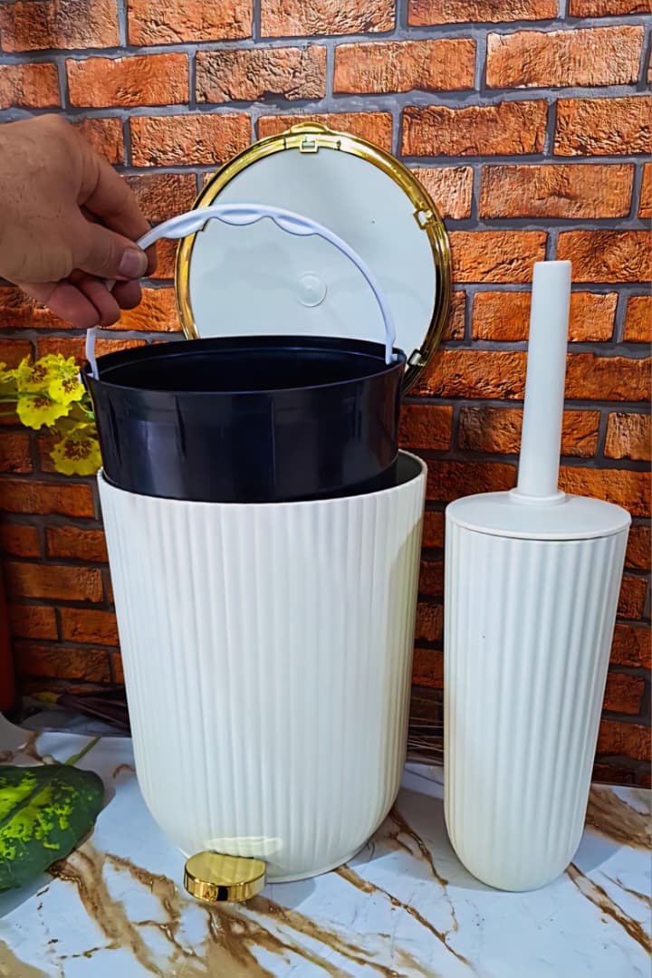 ست سطل و فرچه سرویس بهداشتی همارا