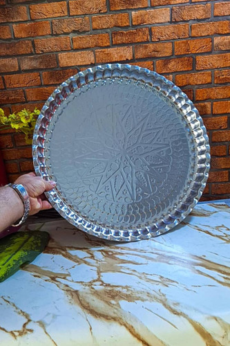 سینی استیل مدل سنتی