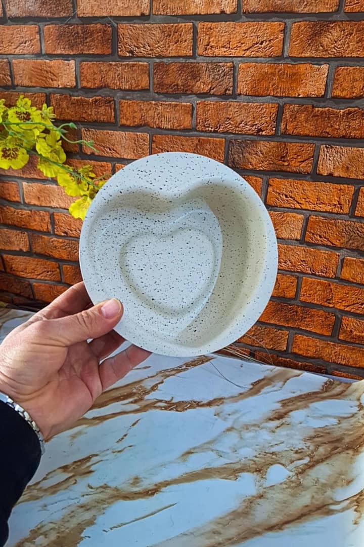 قالب کته و ته چین مدل قلبی