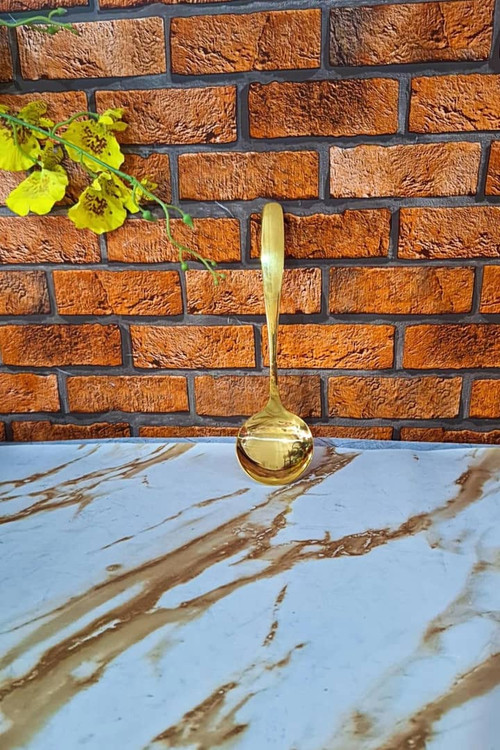 ملاقه خورشت طلایی